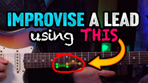improvise a lead guitar solo