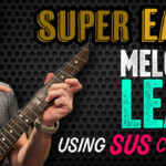 super easy melodic lead guitar lesson