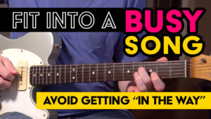 fit into busy song guitar lesson