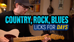 rock blues lead guitar lesson