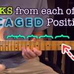 the caged system guitar licks