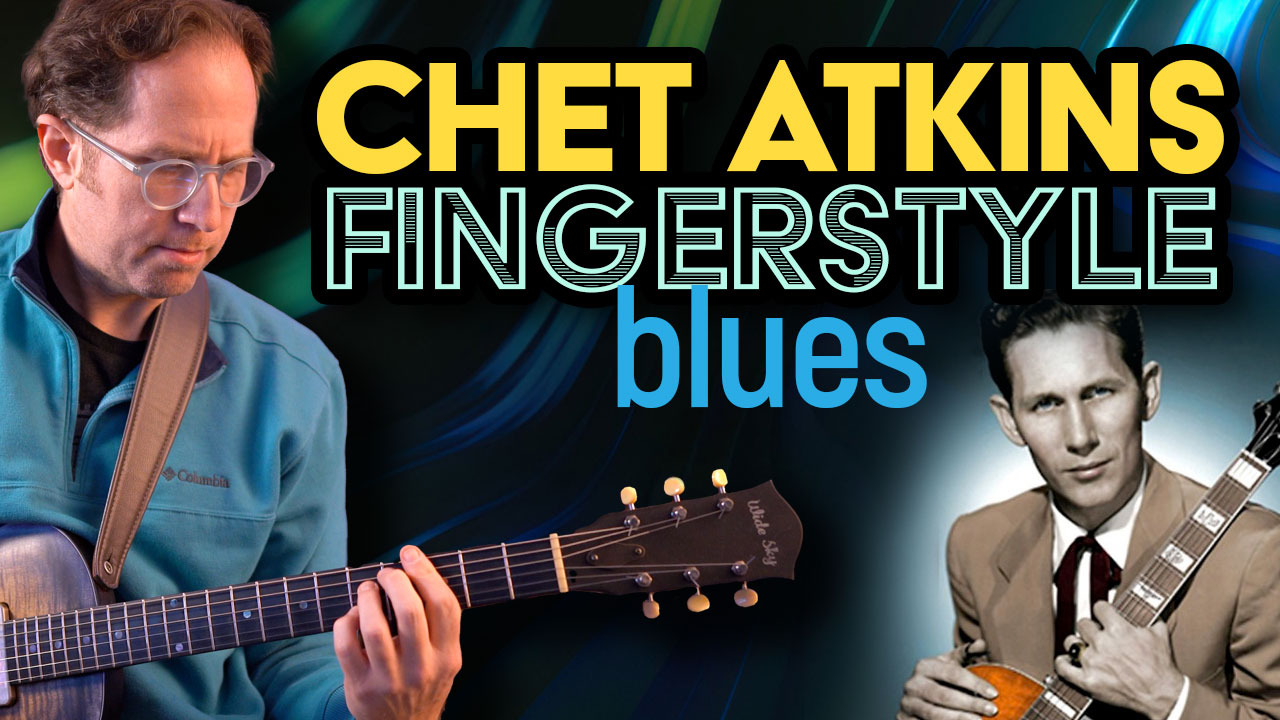 chet atkins fingerstyle guitar lesson