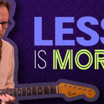 less is more guitar lesson