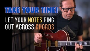 take your time - slow guitar lesson