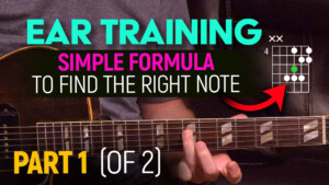ear training guitar lesson