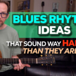 blues guitar rhythm ideas