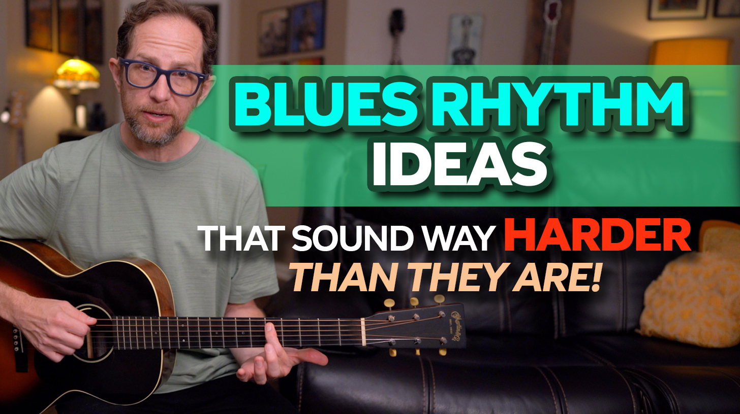 blues guitar rhythm ideas