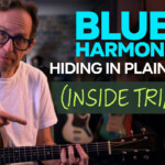 blues harmonies on guitar
