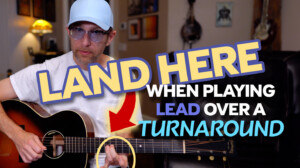 Land on these notes when playing Blues Lead