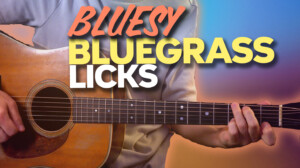 bluesy bluegrass licks