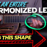 harmonized lead guitar lesson