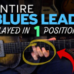 blues lead guitar lesson 1 position