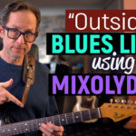 outside blues licks for guitar