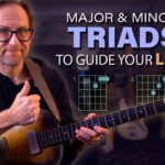 major and minor triad guitar lesson