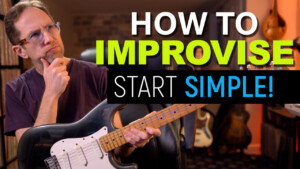 how to improvise on guitar