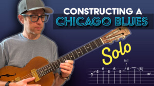 constructing a chicago blues lead on guitar