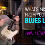 blues guitar solo using chords