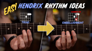 Jimi Hendrix rhythm guitar lesson