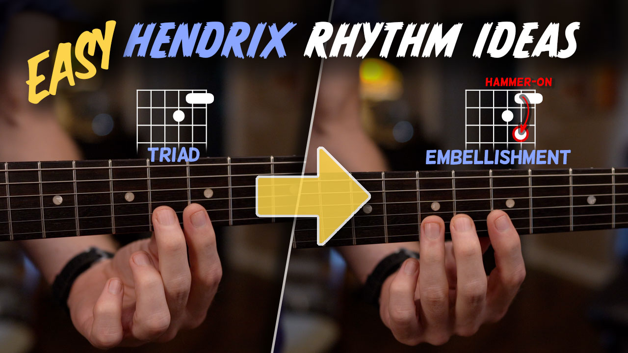 Jimi Hendrix rhythm guitar lesson