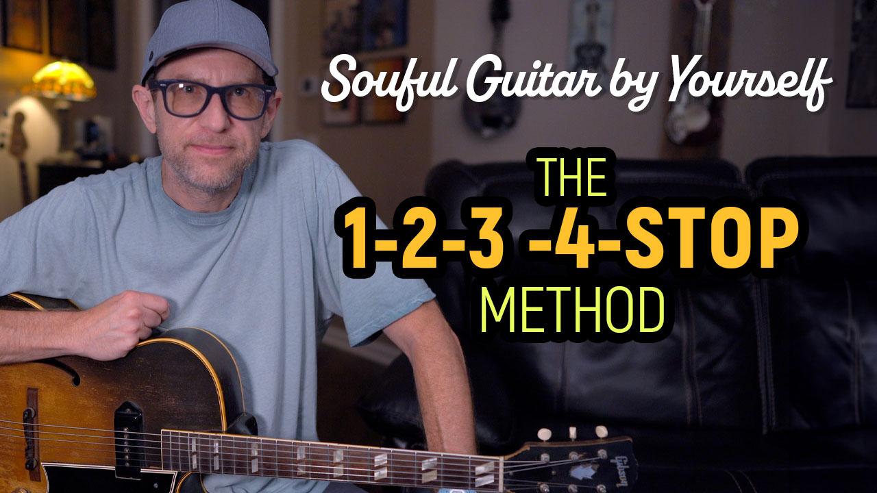 1-2-3-4-stop method for guitar by yourself