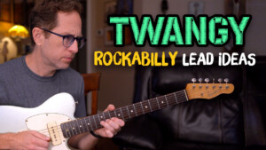 twangy, rockabilly lead guitar lesson