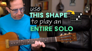 use this shape to play an entire lead